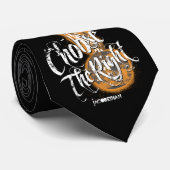 Choose The Right (CTR) Mormon LDS Tie Stropdas (Opgerold)