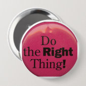 choose this for positivity and keep going ronde button 4,0 cm (Voorkant /achterkant)