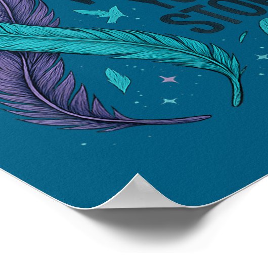 Choose To Keep Writing Your Story Insrational Quot Poster (Hoek)