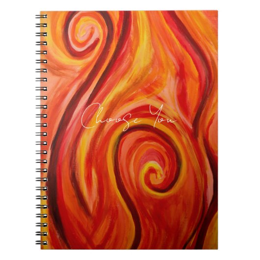 Choose You Notebook- Original Art by Virginia Rose Notitieboek (Voorkant)