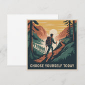 Choose Yourself Today Kaart (Voorkant / Achterkant)