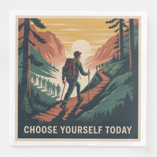 Choose Yourself Today Servet (Voorkant)