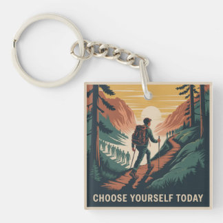 Choose Yourself Today Sleutelhanger