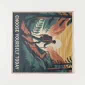 Choose Yourself Today Wandkleed (Voorkant (horizontaal))