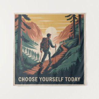 Choose Yourself Today Wandkleed