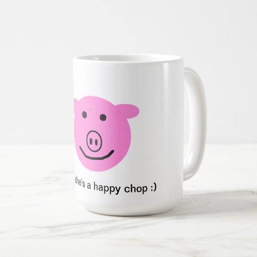 Chop2, Ohhhhh is een gelukkige chop:) Koffiemok (Voorkant rechts)