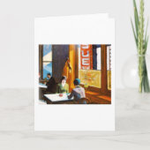 Chop Suey - Edward Hopper Kaart (Voorkant)