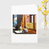 Chop Suey - Edward Hopper Kaart (Gele Bloem)