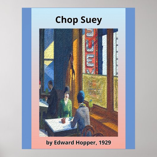 Chop Suey Poster (Voorkant)