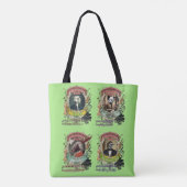 Chopanda Funny Pand Great Animal Composer Chopin Tote Bag (Achterkant)
