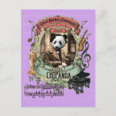 Chopanda Funny Panda Great Animal Composer Chopin Briefkaart (Voorkant)