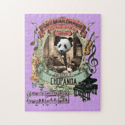 Chopanda Great Animal Composer Chopin Parody Legpuzzel (Verticaal)