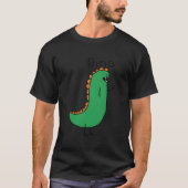 Chope Dino Grey Small T-shirt (Voorkant)