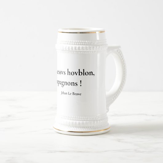 Chope Hardi dessvs hovblon Bierpul (Voorkant rechts)