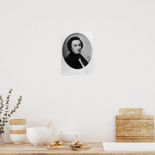 Chopin, 1858 poster (Keuken)