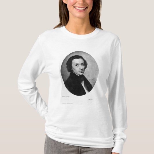Chopin, 1858 t-shirt (Voorkant)
