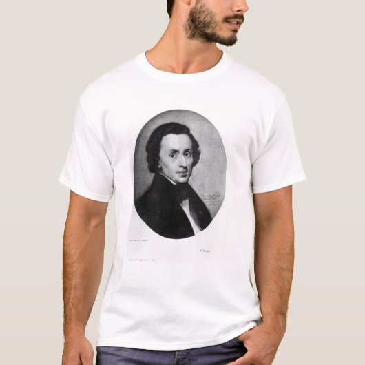 Chopin, 1858 t-shirt (Voorkant)
