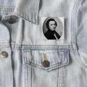 Chopin, 1858 vierkante button 5,1 cm (In situ)