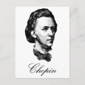 Chopin Briefkaart (Voorkant)