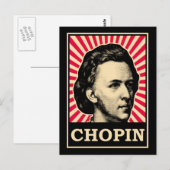 Chopin Briefkaart (Voorkant / Achterkant)
