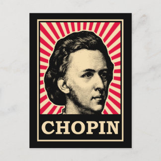 Chopin Briefkaart