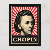 Chopin Briefkaart (Voorkant)