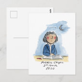 Chopin Briefkaart (Voorkant / Achterkant)