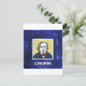 Chopin Briefkaart (Staand voorkant)