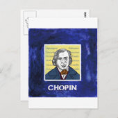 Chopin Briefkaart (Voorkant / Achterkant)