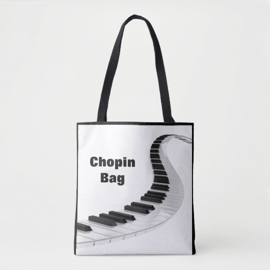 Chopin-Canvas tas (Voorkant)