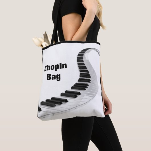 Chopin-Canvas tas (Dichtbij)