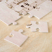 Chopin Classical Music Score Puzzle Legpuzzel (Zijkant)