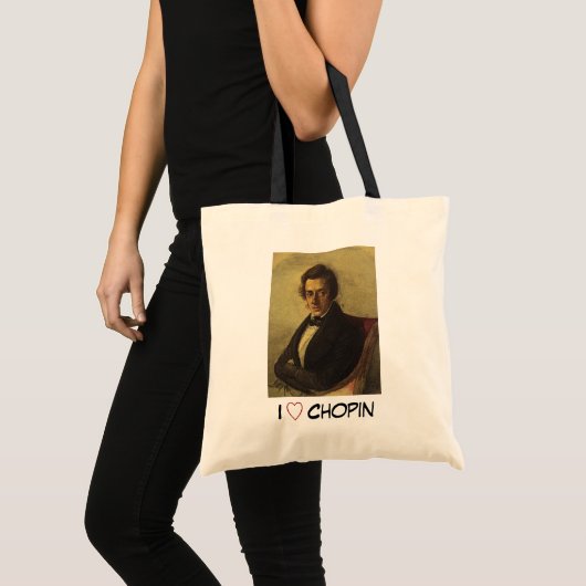 Chopin, Frédéric Tote Bag (Voorkant (product))