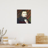 Chopin Hoe te spelen Quote Poster (Keuken)