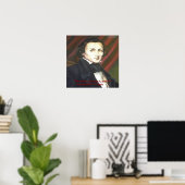 Chopin How To Play Citaat Poster (Thuiskantoor)