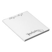 Chopin Liszt Notitieblok (Schuin)