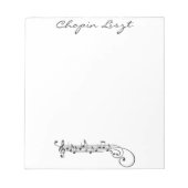 Chopin Liszt Notitieblok (Voorkant)