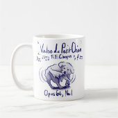 Chopin Minute Waltz Mug Koffiemok (Links)