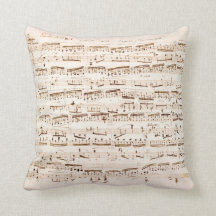 Chopin Music Pillow