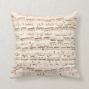Chopin Music Pillow Kussen