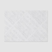 Chopin Piano Polonaise Manuscript Tissuepapier (Voorkant)