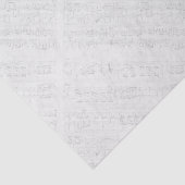 Chopin Piano Polonaise Manuscript Tissuepapier (Detail)