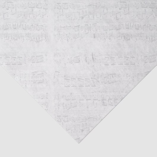 Chopin Piano Polonaise Manuscript Tissuepapier (Detail)