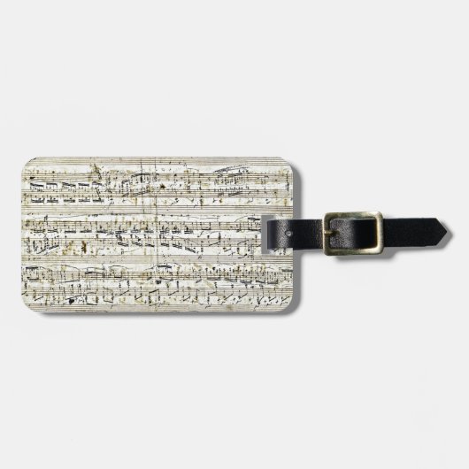 Chopin - Polonaise Bagagelabel (Voorkant horizontaal)