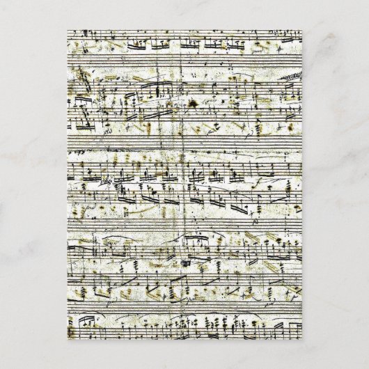 Chopin: Polonaise Briefkaart (Voorkant)