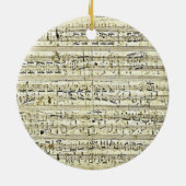 Chopin - Polonaise Keramisch Ornament (Achterkant)