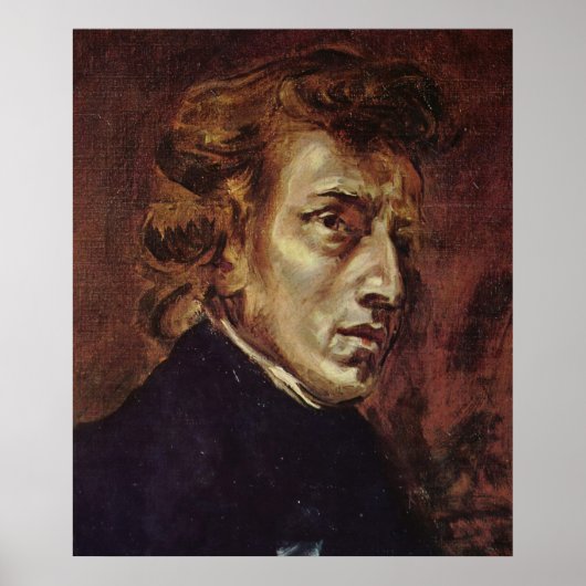 Chopin Portrait Poster (Voorkant)