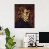 Chopin Portrait Poster (Thuiskantoor)
