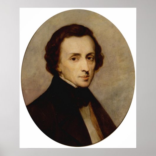 Chopin Portrait Poster (Voorkant)
