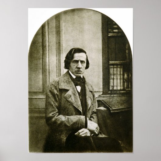 Chopin Portrait Poster (Voorkant)